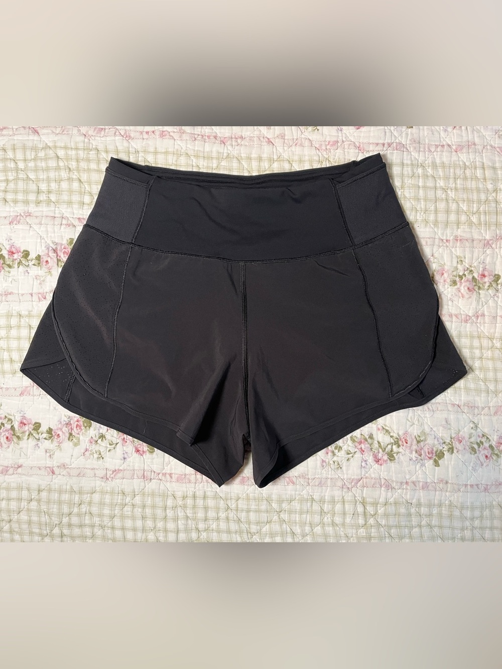 lululemon athletica Black Athletic Run Shorts